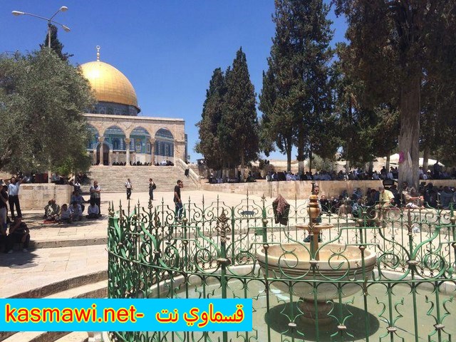 مواجهات في باحات الاقصى  وشوارع القدس في الجمعه الحزينة  